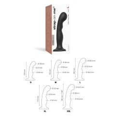 Strap-on-me »Dildo Plug P&G Noir« Hybrid Aus Silikon -JOYDIVISION Geschäft strap on me Dildo Plug P G Noir Hybrid aus Silikon.FF703 00 5f4