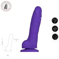 Strap-on-me »Sliding Skin Realistic Dildo« Silikon Schwarz -JOYDIVISION Geschäft strap on me Sliding Skin Realistic Dildo Silikon schwarz.FF697 00 3f17