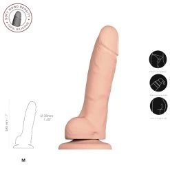 Strap-on-me »Soft Realistic Dildo« Aus Silikon, Hautfarben -JOYDIVISION Geschäft strap on me Soft Realistic Dildo aus Silikon hautfarben.FF692 01 4f55